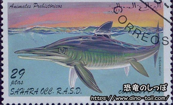 イクチオサウルス(魚竜) | 恐竜のしっぽ -古生物図鑑-